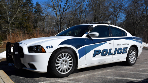 Additional photo  of South Kingstown Police
                    Cruiser 418, a 2011-2014 Dodge Charger                     taken by Kieran Egan