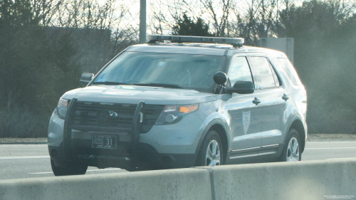 Additional photo  of Rhode Island State Police
                    Cruiser 31, a 2013 Ford Police Interceptor Utility                     taken by Kieran Egan