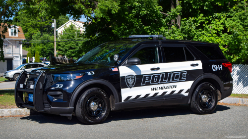 Additional photo  of Wilmington Police
                    Cruiser 33, a 2020 Ford Police Interceptor Utility                     taken by Kieran Egan