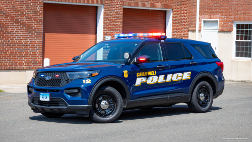 Additional photo  of Cromwell Police
                    Car 12, a 2020-2023 Ford Police Interceptor Utility                     taken by Kieran Egan