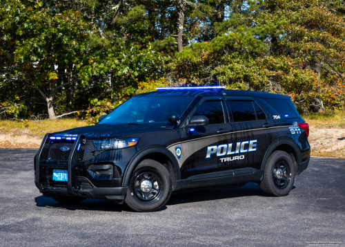 Additional photo  of Truro Police
                    Cruiser 704, a 2022 Ford Police Interceptor Utility Hybrid                     taken by Kieran Egan