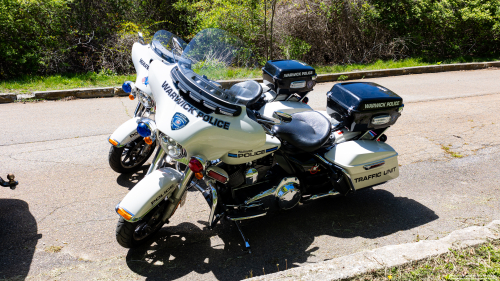 Additional photo  of Warwick Police
                    Motorcycle 2, a 2010-2015 Harley-Davidson Electra Glide                     taken by @riemergencyvehicles