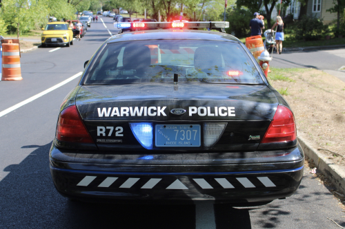 Additional photo  of Warwick Police
                    Cruiser R-72, a 2009-2011 Ford Crown Victoria Police Interceptor                     taken by Kieran Egan