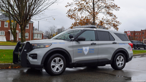 Additional photo  of Rhode Island State Police
                    Cruiser 112, a 2020 Ford Police Interceptor Utility                     taken by Kieran Egan