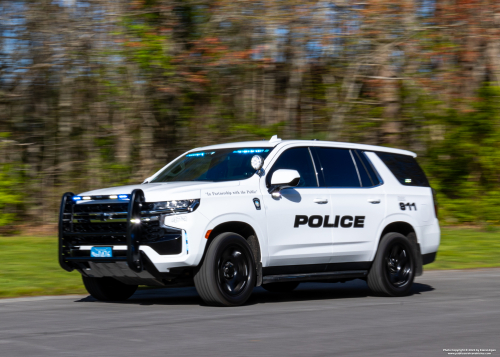 Additional photo  of Mattapoisett Police
                    Cruiser 472, a 2021 Chevrolet Tahoe                     taken by Kieran Egan