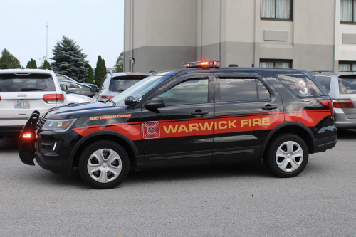 Additional photo  of Warwick Fire
                    Battalion 3, a 2019 Ford Police Interceptor Utility                     taken by @riemergencyvehicles