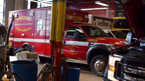 Additional photo  of Providence Fire
                    Rescue 9, a 2008 Ford F-450                     taken by Kieran Egan