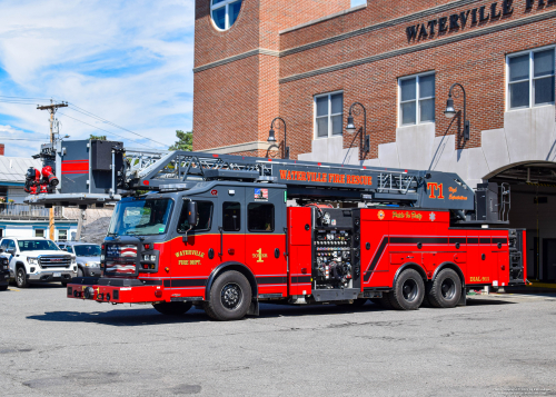 Additional photo  of Waterville Fire
                    Tower 1, a 2021 Rosenbauer Cobra                     taken by Kieran Egan