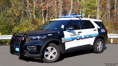 Additional photo  of Franklin Police
                    Cruiser 603, a 2020 Ford Police Interceptor Utility                     taken by Kieran Egan