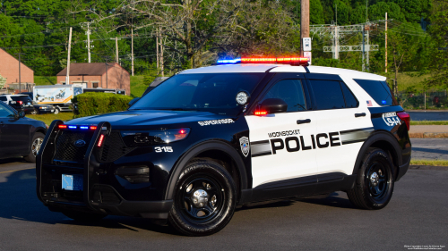 Additional photo  of Woonsocket Police
                    Cruiser 315, a 2021 Ford Police Interceptor Utility                     taken by Kieran Egan