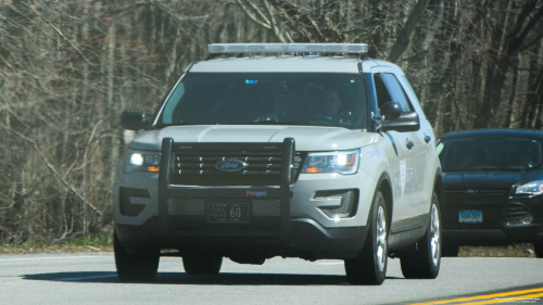 Additional photo  of Rhode Island State Police
                    Cruiser 60, a 2018 Ford Police Interceptor Utility                     taken by Nate Hall