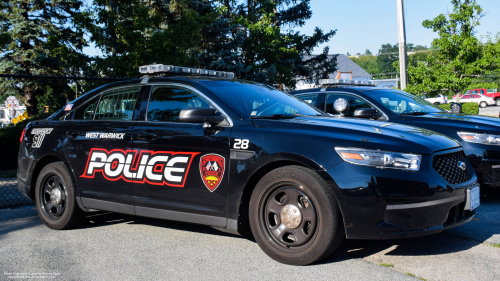 Additional photo  of West Warwick Police
                    Car 28, a 2013-2017 Ford Police Interceptor Sedan                     taken by @riemergencyvehicles