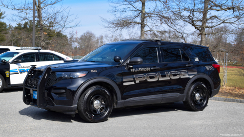 Additional photo  of Marion Police
                    Cruiser 98, a 2021 Ford Police Interceptor Utility Hybrid                     taken by Kieran Egan