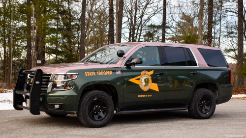 Additional photo  of New Hampshire State Police
                    Cruiser 55, a 2020 Chevrolet Tahoe                     taken by Kieran Egan