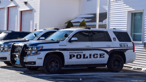 Additional photo  of Westminster Police
                    Cruiser 7606, a 2019 Chevrolet Tahoe                     taken by Kieran Egan