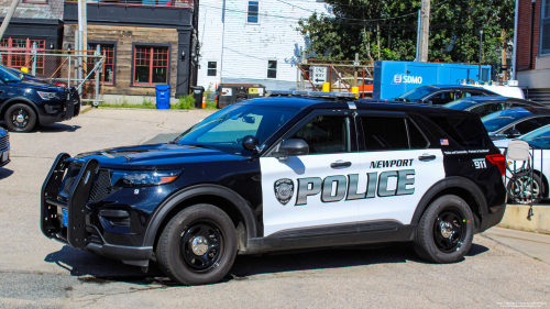 Additional photo  of Newport Police
                    Car 9, a 2020 Ford Police Interceptor Utility                     taken by Kieran Egan