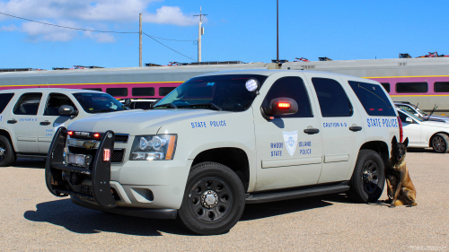 Additional photo  of Rhode Island State Police
                    Cruiser 221, a 2013 Chevrolet Tahoe                     taken by Kieran Egan