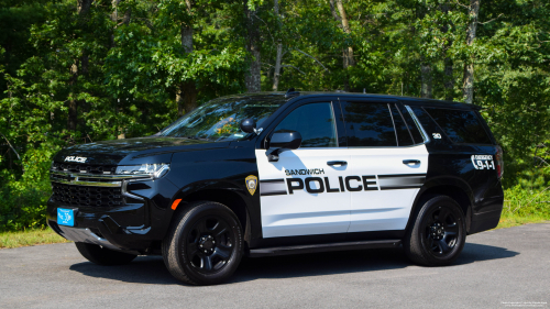 Additional photo  of Sandwich Police
                    Cruiser 30, a 2021 Chevrolet Tahoe                     taken by Kieran Egan