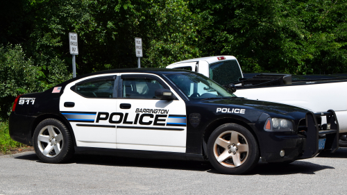 Additional photo  of Barrington Police
                    Car 98, a 2009 Dodge Charger                     taken by @riemergencyvehicles
