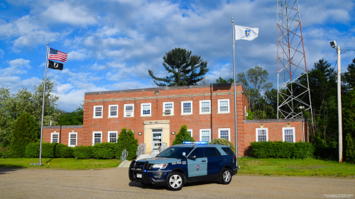 Additional photo  of Massachusetts State Police
                    Cruiser 333, a 2019 Ford Police Interceptor Utility                     taken by Kieran Egan