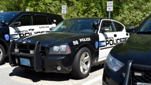 Additional photo  of Barrington Police
                    Car 98, a 2009 Dodge Charger                     taken by @riemergencyvehicles