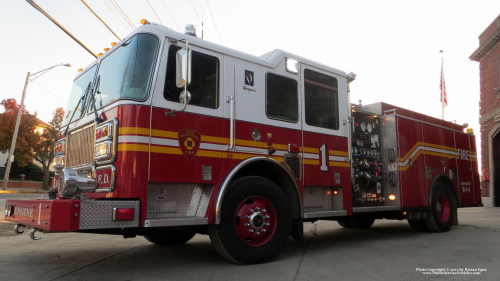 Additional photo  of East Providence Fire
                    Engine 1, a 2007 Seagrave Marauder II                     taken by Kieran Egan