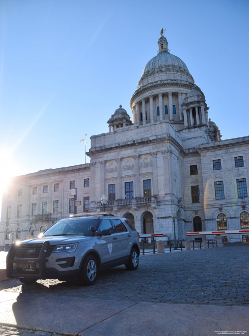 Additional photo  of Rhode Island State Police
                    Cruiser 46, a 2018 Ford Police Interceptor Utility                     taken by Kieran Egan