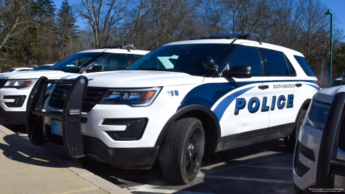 Additional photo  of South Kingstown Police
                    Cruiser 413, a 2018 Ford Police Interceptor Utility                     taken by Kieran Egan