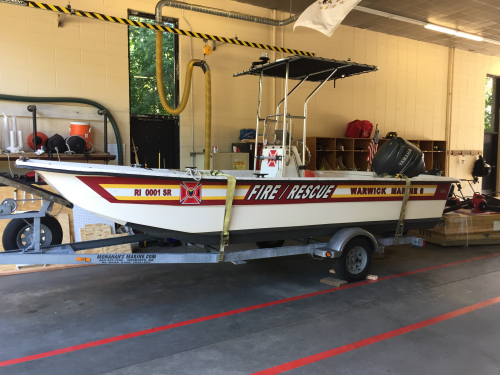 Additional photo  of Warwick Fire
                    Marine 6, a 2006 Carolina Skiff                     taken by Kieran Egan