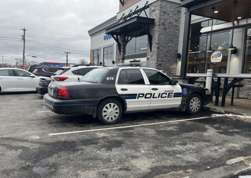 Additional photo  of Warwick Police
                    Cruiser R-72, a 2009-2011 Ford Crown Victoria Police Interceptor                     taken by Kieran Egan