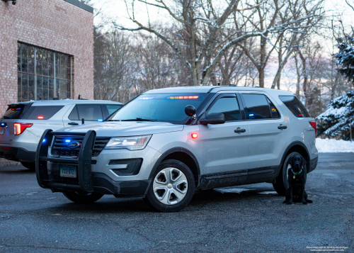 Additional photo  of Connecticut State Police
                    Cruiser 733, a 2019 Ford Police Interceptor Utility                     taken by Kieran Egan