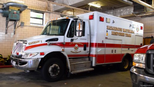 Additional photo  of Providence Fire
                    HazMat 1, a 2007 International/Horton                     taken by Kieran Egan