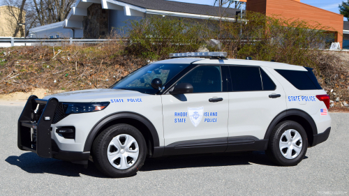 Additional photo  of Rhode Island State Police
                    Cruiser 138, a 2020 Ford Police Interceptor Utility                     taken by Kieran Egan