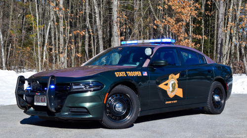 Additional photo  of New Hampshire State Police
                    Cruiser 414, a 2015 Dodge Charger                     taken by Kieran Egan