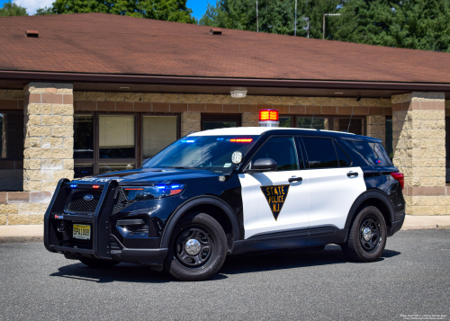 Additional photo  of New Jersey State Police
                    Cruiser 100B, a 2020 Ford Police Interceptor Utility                     taken by Kieran Egan