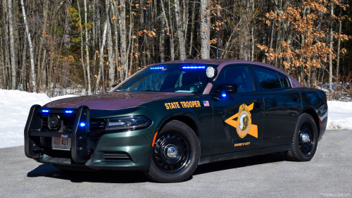 Additional photo  of New Hampshire State Police
                    Cruiser 417, a 2019 Dodge Charger                     taken by Kieran Egan