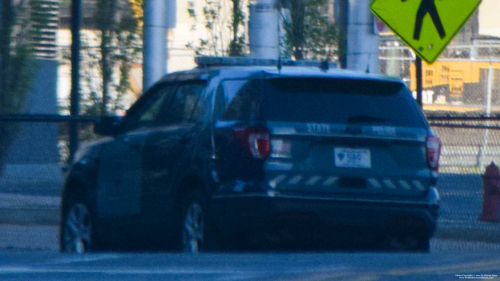 Additional photo  of Massachusetts State Police
                    Cruiser 589, a 2018 Ford Police Interceptor Utility                     taken by Kieran Egan
