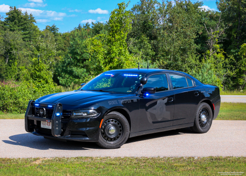 Additional photo  of New Hampshire State Police
                    Cruiser 430, a 2018 Dodge Charger                     taken by Kieran Egan