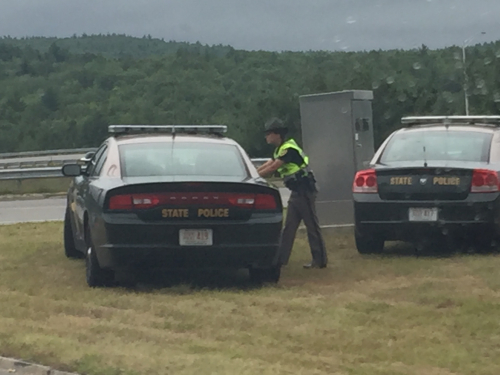 Additional photo  of New Hampshire State Police
                    Cruiser 419, a 2014 Dodge Charger                     taken by @riemergencyvehicles