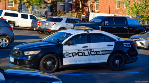 Additional photo  of Taunton Police
                    Cruiser 1302, a 2013 Ford Police Interceptor Sedan                     taken by Kieran Egan