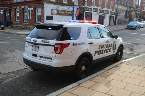 Additional photo  of Amtrak Police
                    Cruiser 109, a 2016-2019 Ford Police Interceptor Utility                     taken by Kieran Egan