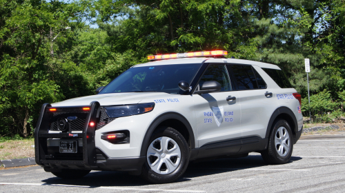 Additional photo  of Rhode Island State Police
                    Cruiser 21, a 2020 Ford Police Interceptor Utility                     taken by Kieran Egan