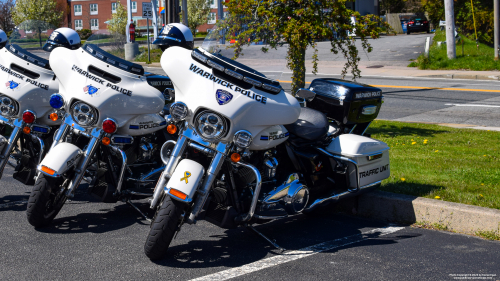 Additional photo  of Warwick Police
                    Motorcycle 6, a 2000-2020 Harley-Davidson Electra Glide                     taken by @riemergencyvehicles