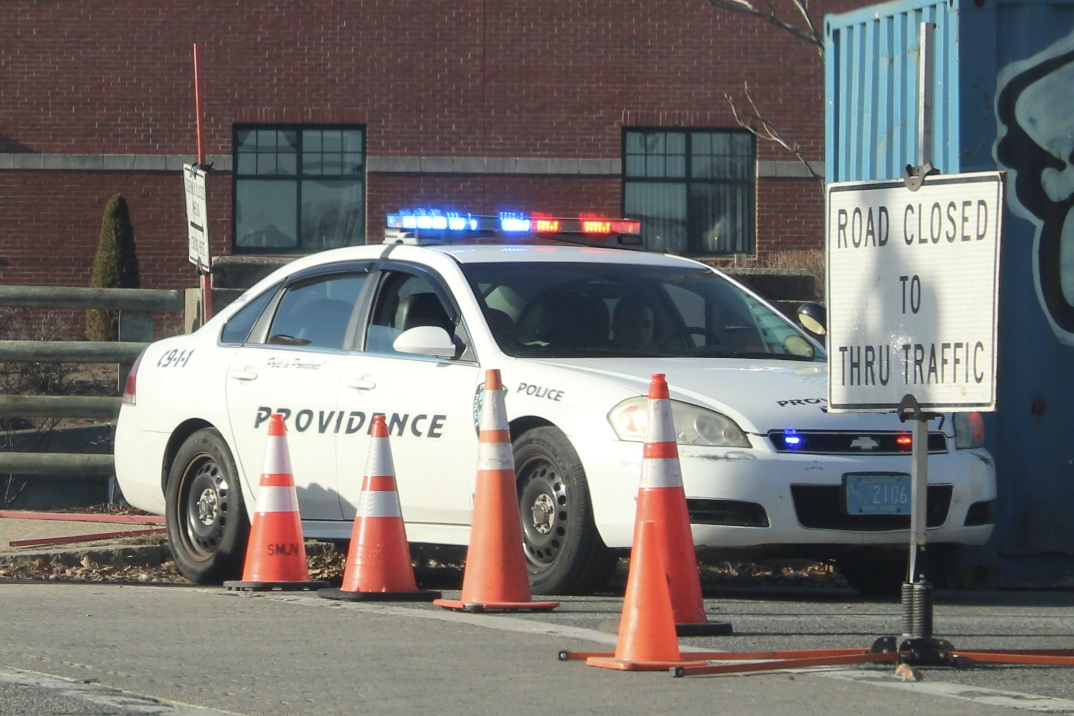 A photo  of Providence Police
            Cruiser 2106, a 2006-2013 Chevrolet Impala             taken by @riemergencyvehicles
