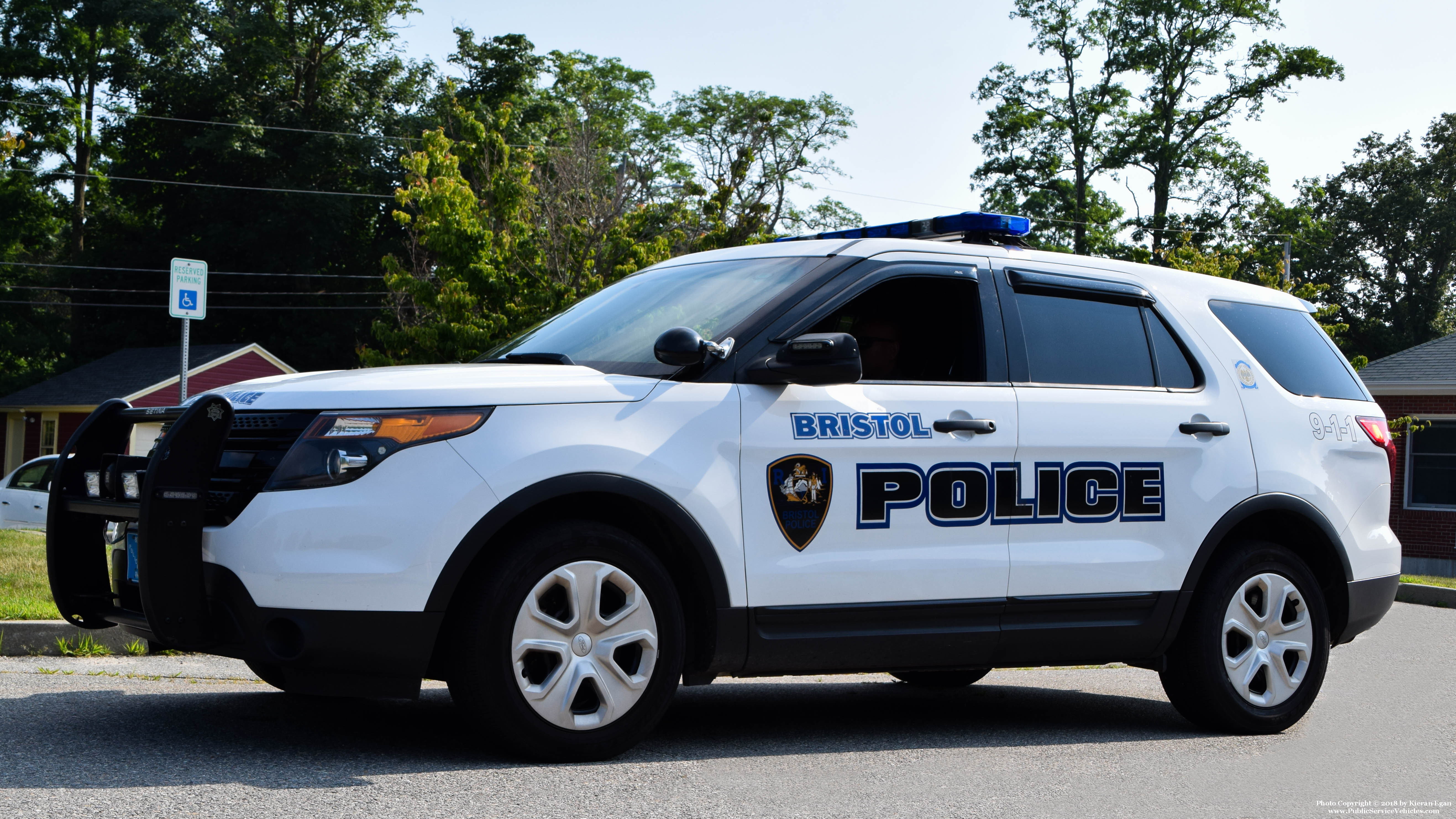 A photo  of Bristol Police
            Cruiser 112, a 2015 Ford Police Interceptor Utility             taken by Kieran Egan