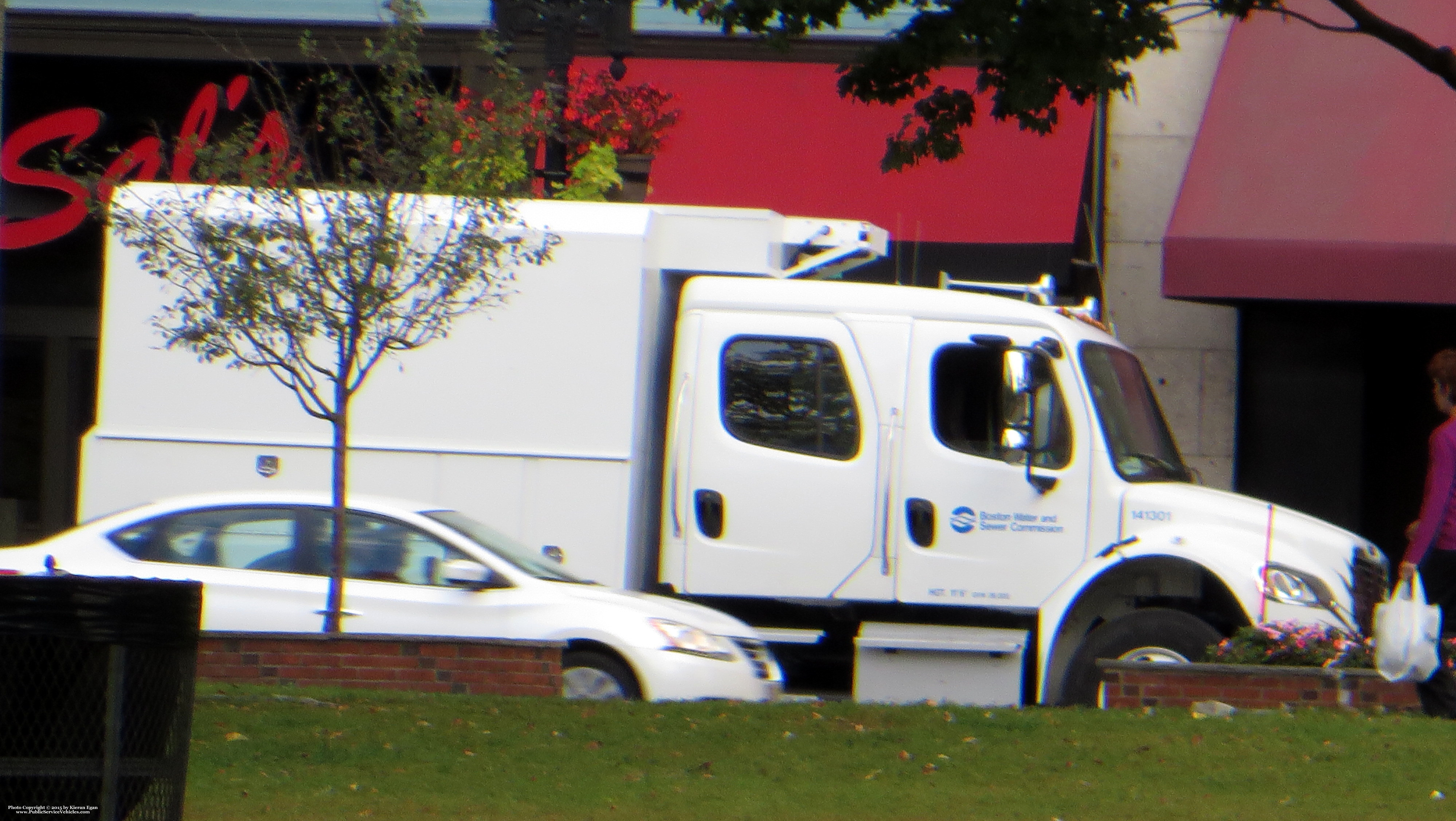 A photo  of Boston Water & Sewer Commission
            Truck 141301, a 2014 Freightliner             taken by Kieran Egan