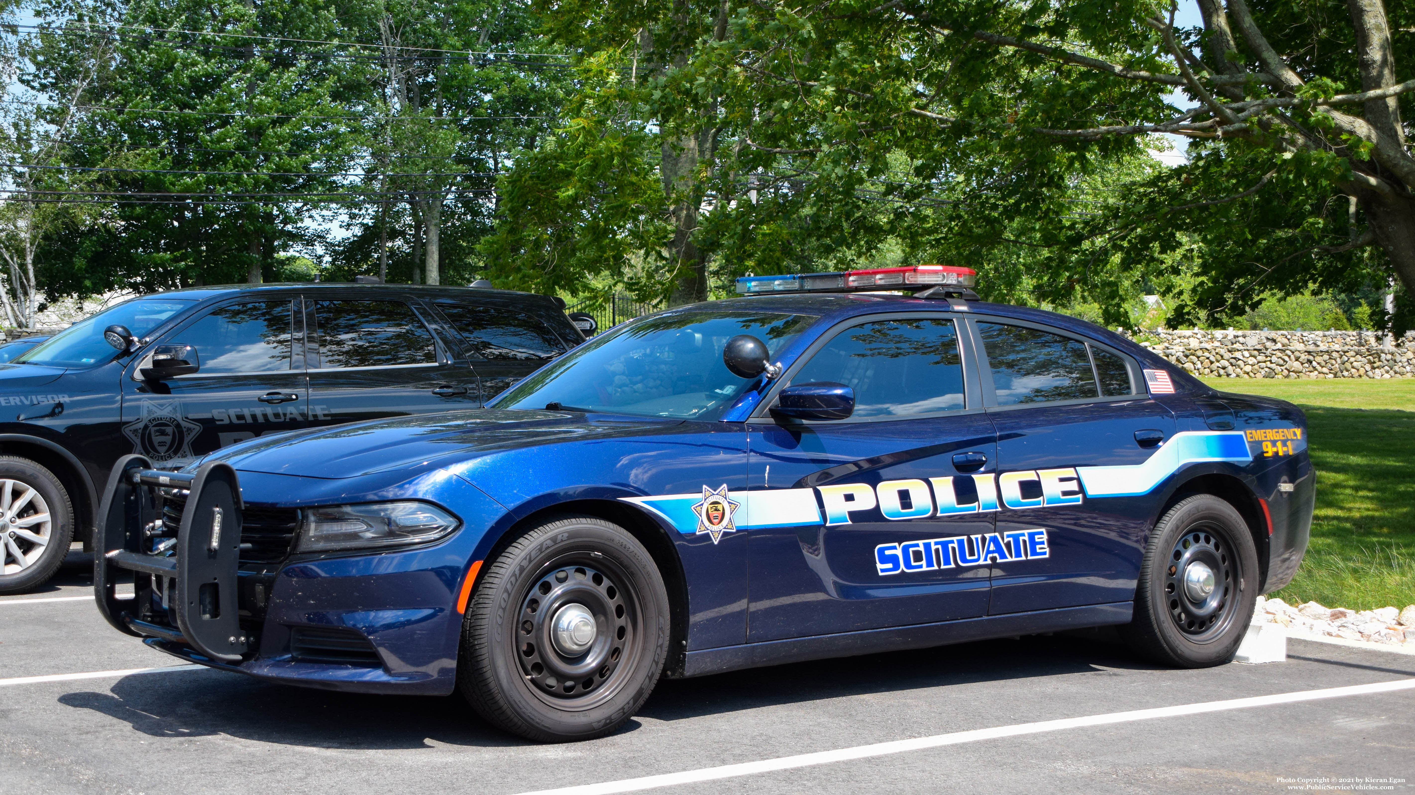 A photo  of Scituate Police
            Cruiser 756, a 2017 Dodge Charger             taken by Kieran Egan