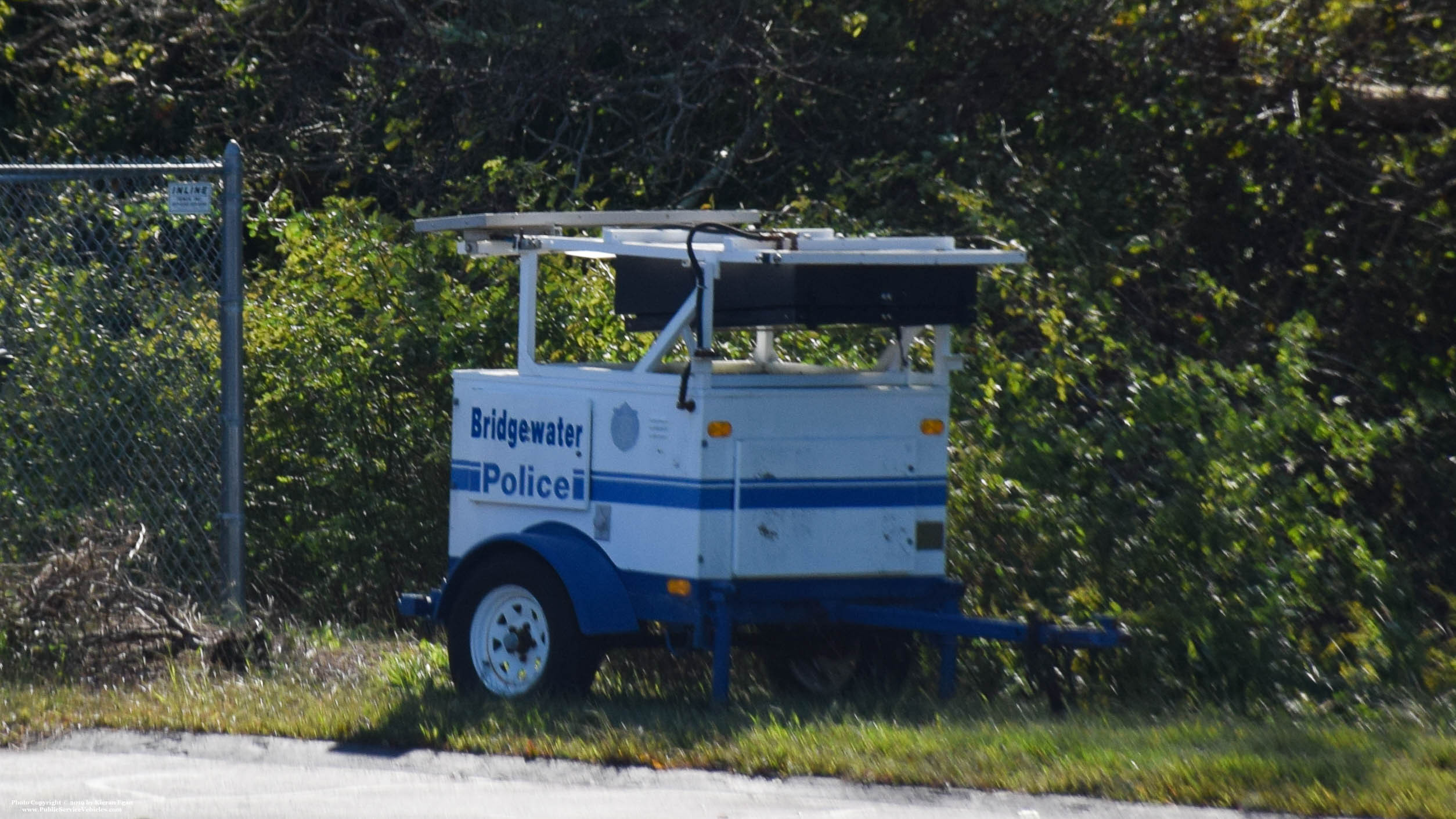 A photo  of Bridgewater Police
            Speed Trailer, a 1990-2010 Speed Trailer             taken by Kieran Egan