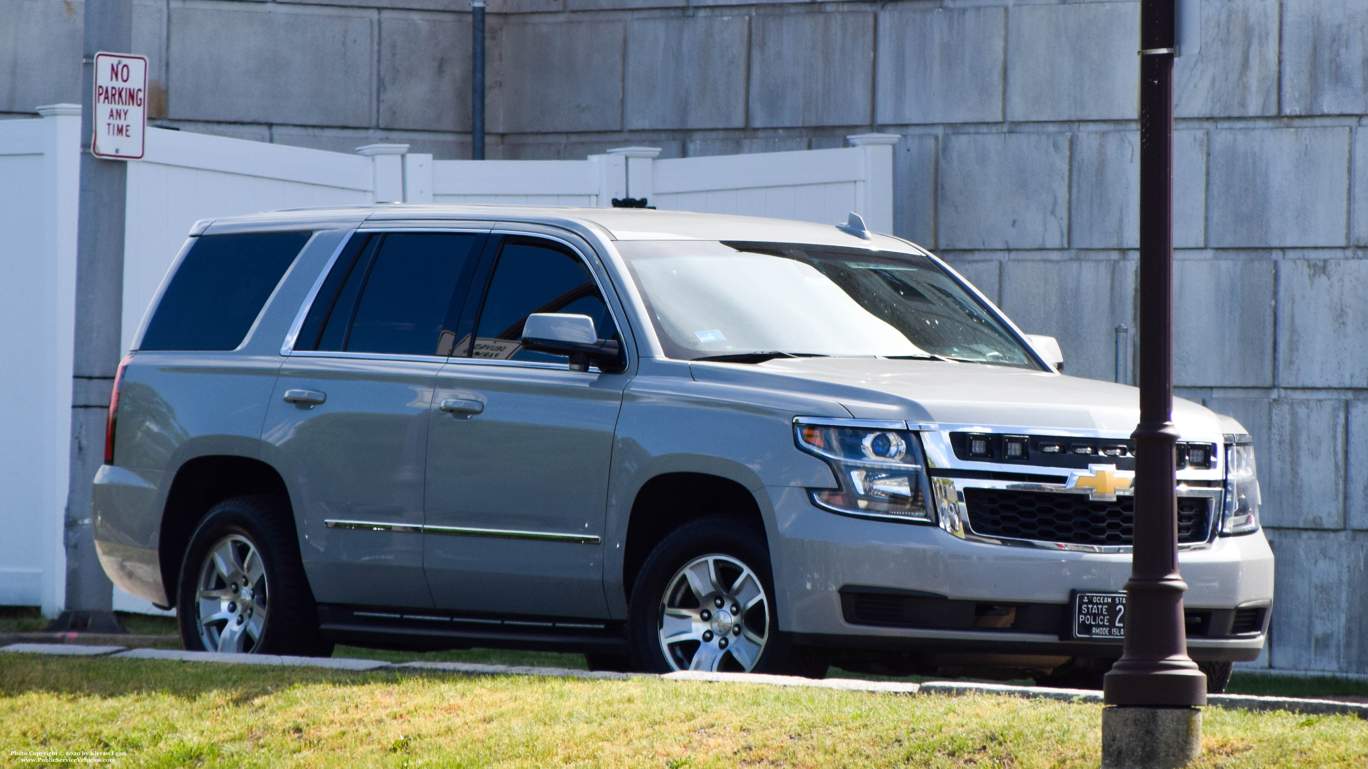 A photo  of Rhode Island State Police
            Cruiser 239, a 2017 Chevrolet Tahoe             taken by Kieran Egan