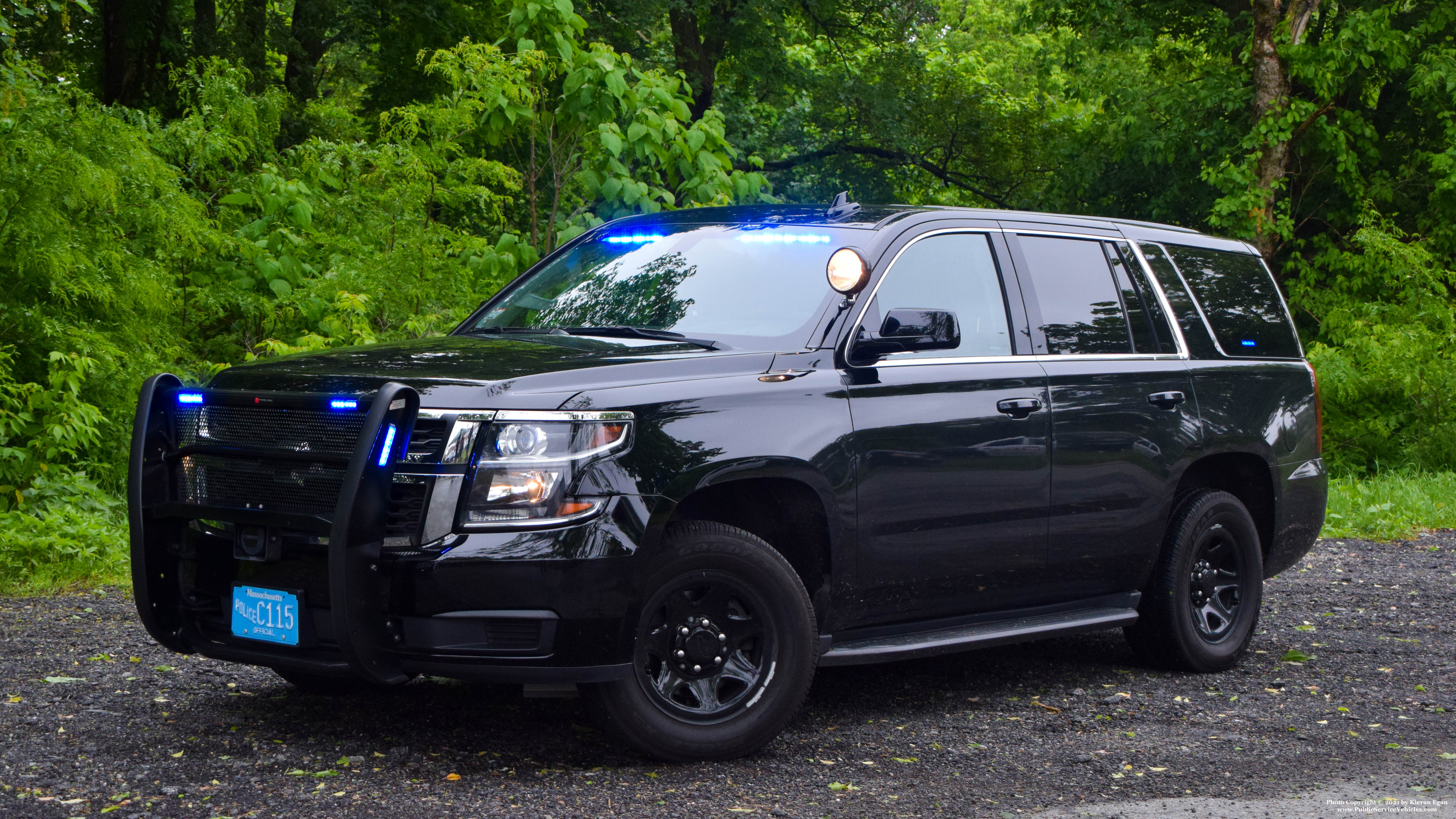 A photo  of Fall River Police
            S-1, a 2019 Chevrolet Tahoe             taken by Kieran Egan